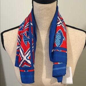 J. Crew Factory SeaLife Polyester Scarf